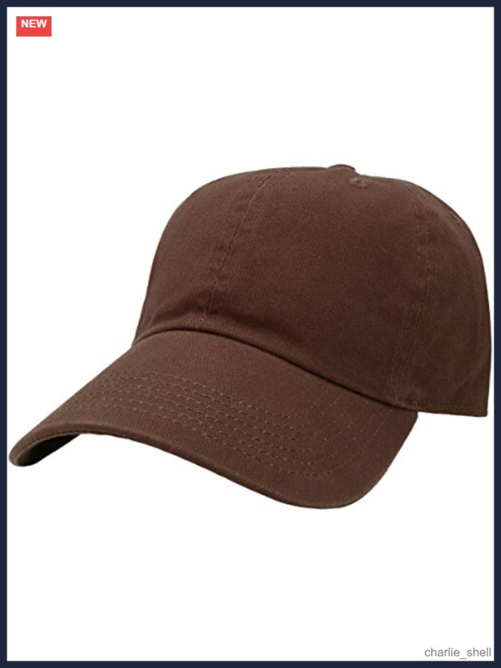 Classic Baseball Dad Hat 100% Cotton Adjustable One Size